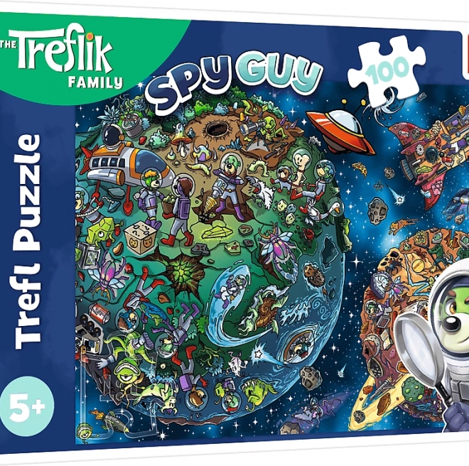Puzzle Treflíci nello spazio