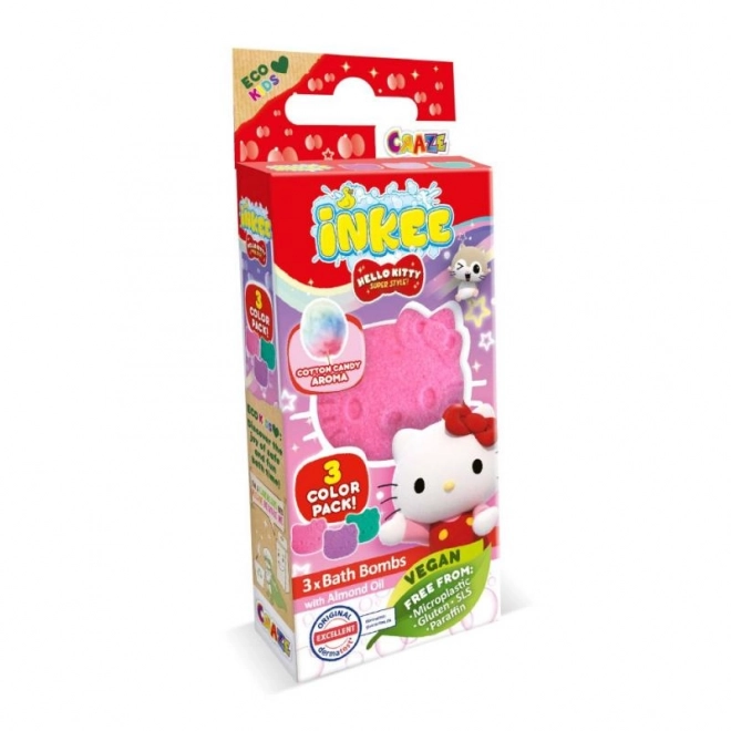 Bomba da Bagno Hello Kitty Inkee Mini Pack