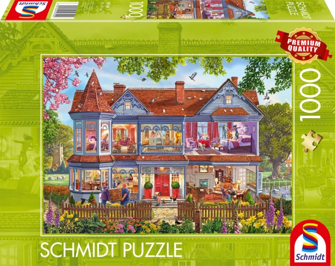 Puzzle Casa in Primavera 1000 Pezzi