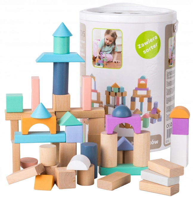 Blocchi di legno per bambini EcoToys