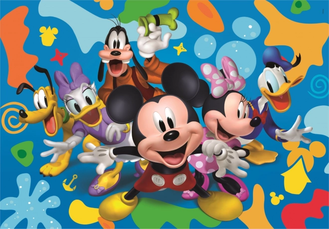 Puzzle 104 pezzi - Disney Mickey e Amici