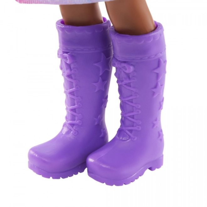Iconiche scarpe viola