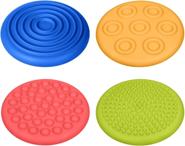 Dischi sensoriali 4 pezzi di diverse texture