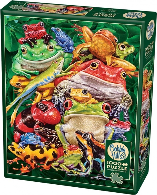 Puzzle Affari di Rane 1000 Pezzi