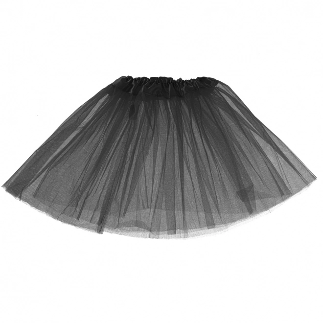 Gonna Tutu in Tulle per Costume di Carnevale Rosa – nero