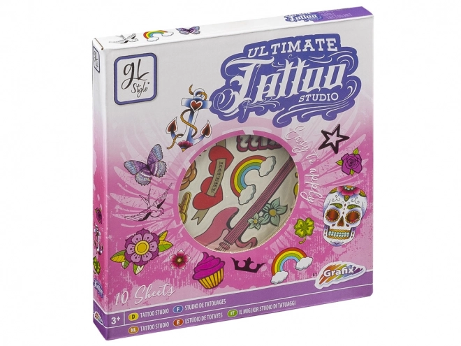 Set tattoo per bambini - 10 fogli