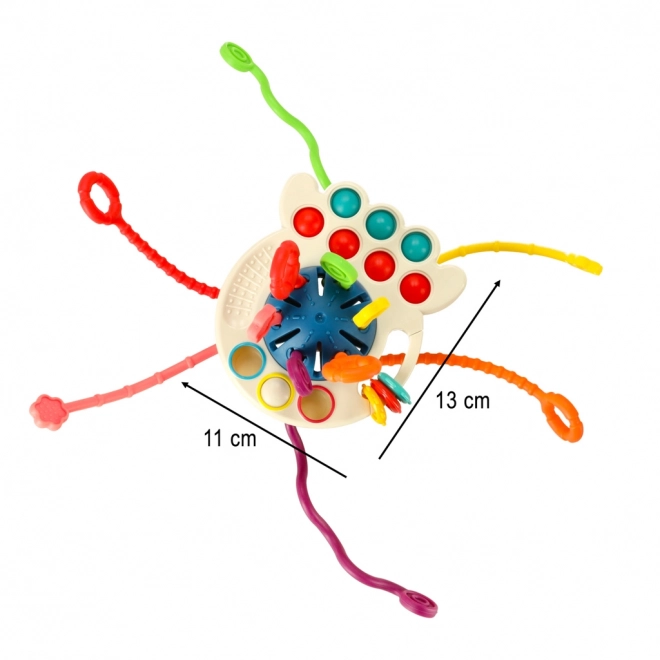 Gioco sensoriale masticabile Bibi-Inn Blu