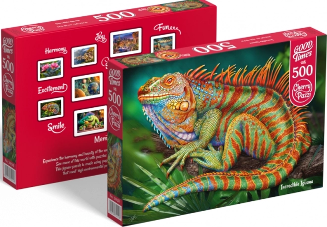 Puzzle Iguana Incredibile 500 Pezzi