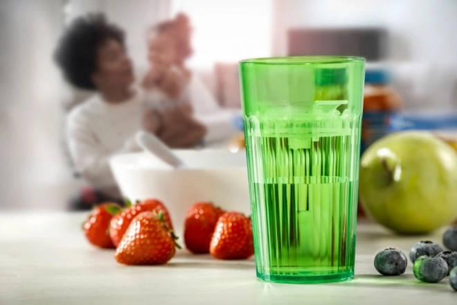 Tazza da allenamento infrangibile per bambini verde