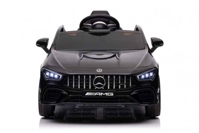 Auto elettrico per bambini Mercedes CLA 45s AMG nero 4x4