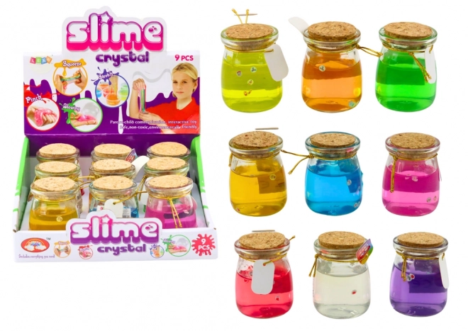 Glutine Slime in Barattolo 150 g Multicolore