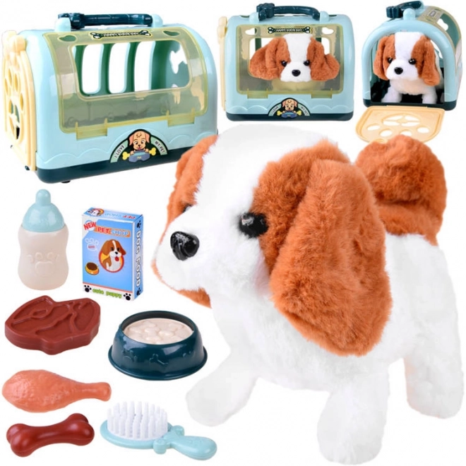 Cucciolo interattivo con carico e accessori