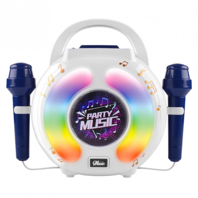 Set karaoke due microfoni e altoparlante bluetooth