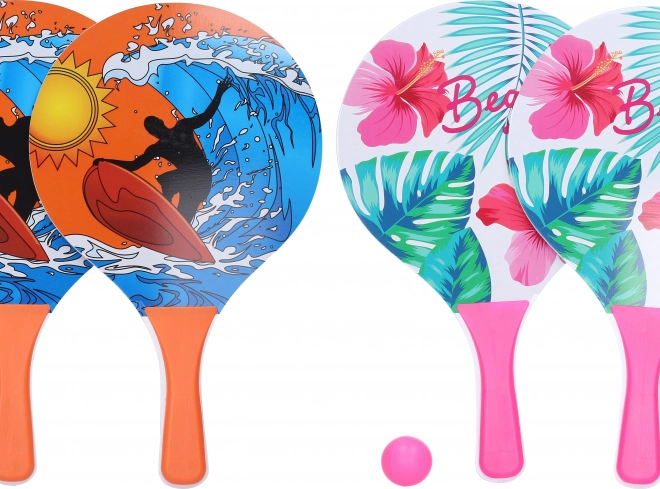 Tennis da spiaggia con motivo alla moda