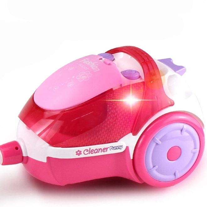 Aspirapolvere rosa per bambini Woopie