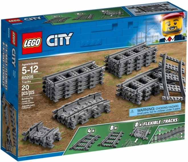 Binari flessibili per Lego City