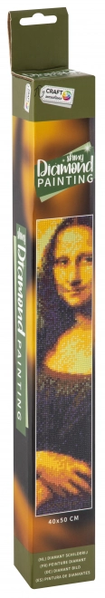 Dipinto di diamanti Mona Lisa 40x50 cm