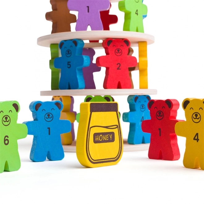 Gioco dei baffi di miele Cadenti di Bigjigs Toys