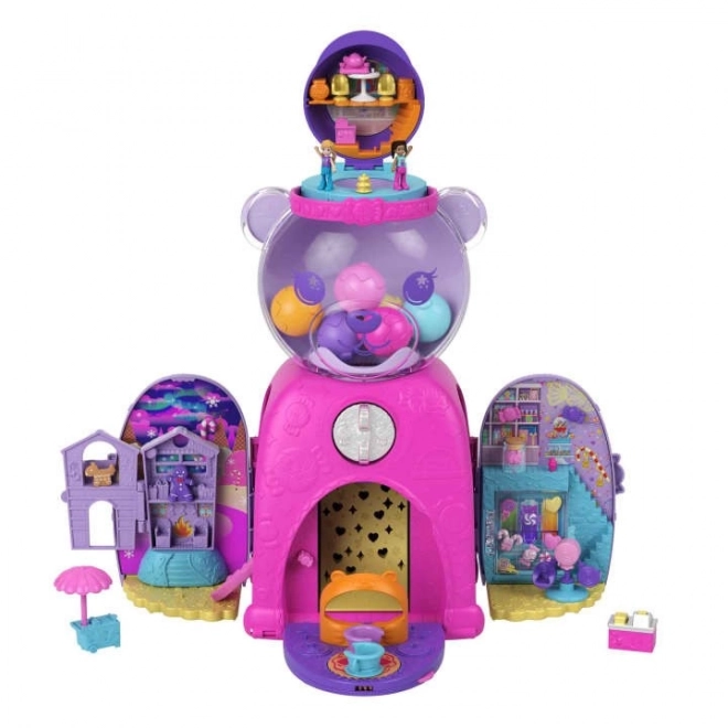 Set Figure Polly Pocket Orsetto Macchinetta Super Sorprese