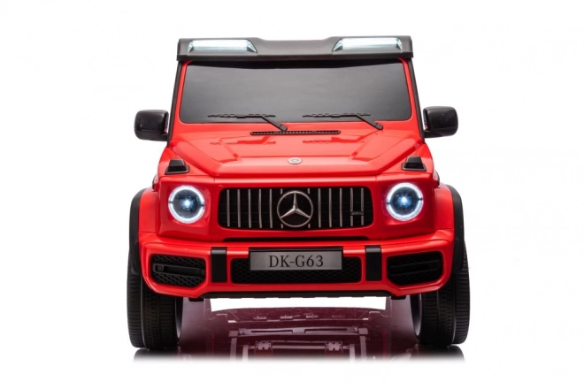 Auto elettrico a batteria per bambini Mercedes G63 XXL rosso 4x4