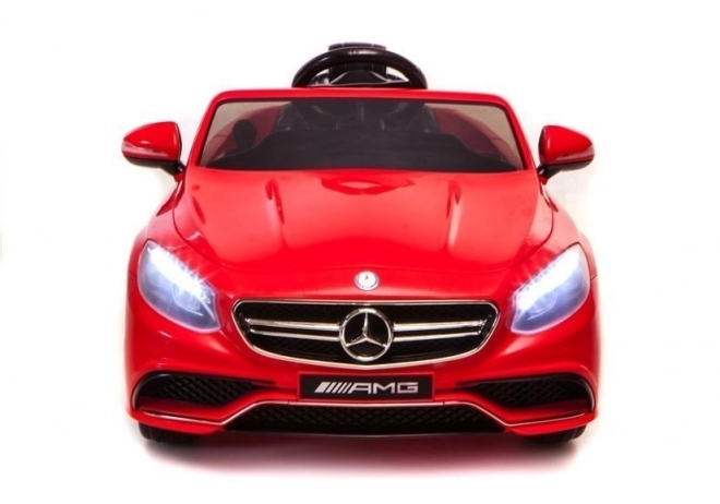 Auto a Batteria Mercedes S63 AMG Rosso