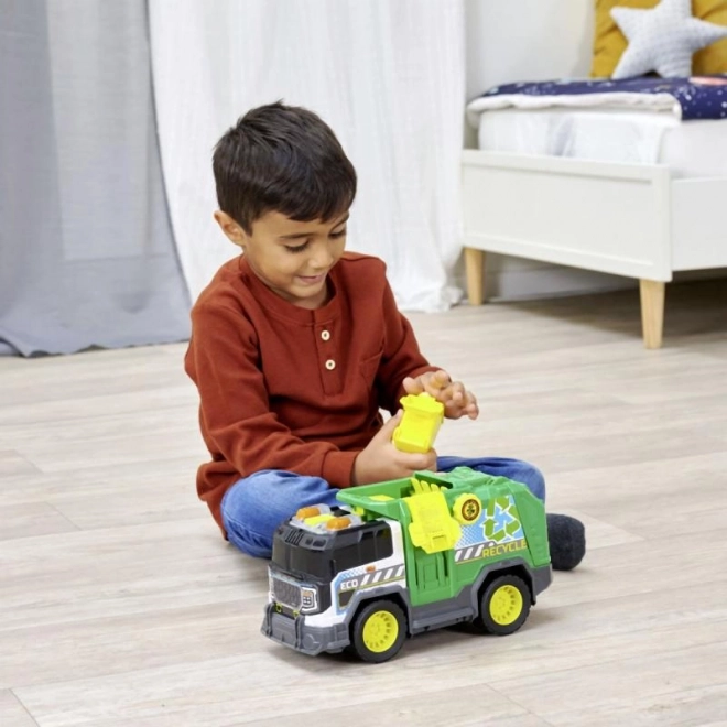 Camion della spazzatura verde Dickie Toys 30 cm