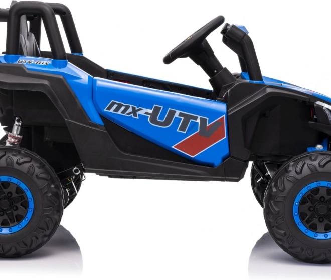 Veicolo elettrico per bambini Buggy Madman UTV-MX blu