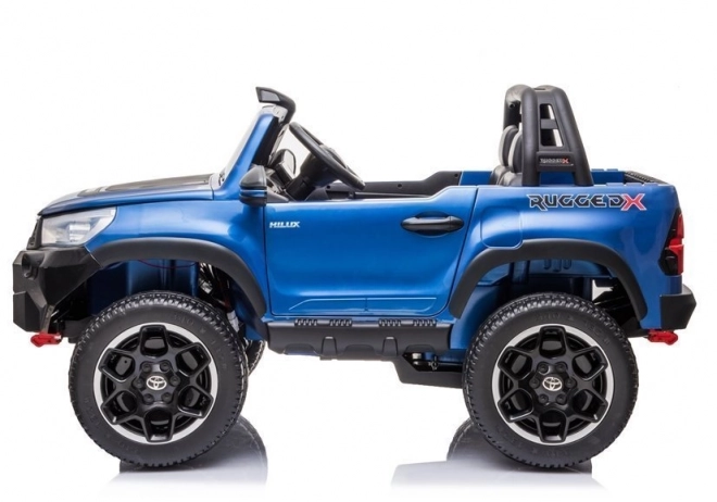 Auto elettrico per bambini Toyota Hilux bianco – Blu