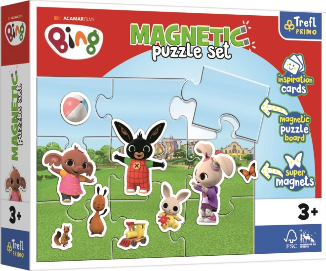 Set magnetico puzzle Il mondo divertente di Bing