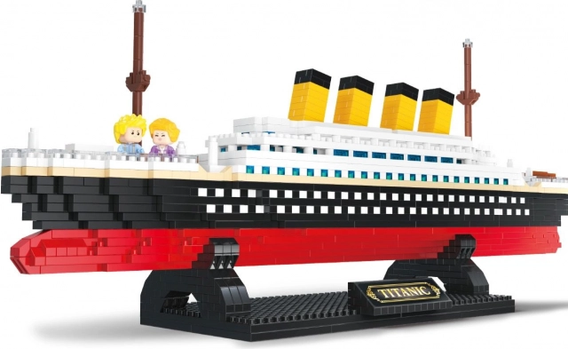 Costruzione Titanic 35x8x14,5 cm
