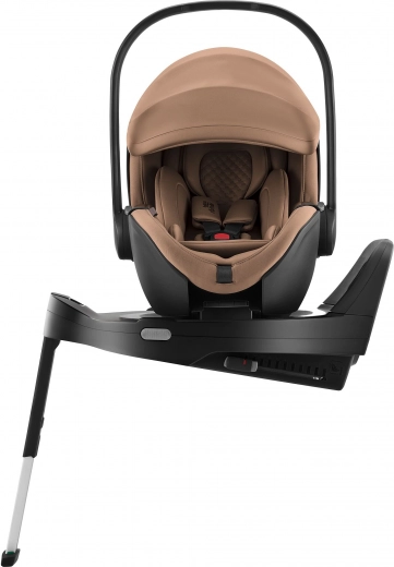 Seggiolino auto baby-safe lux in caldo e lussuoso caramello