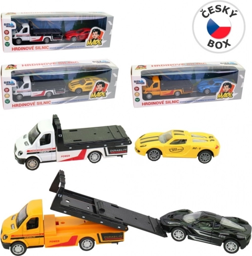 Auto da traino metallico City Collection