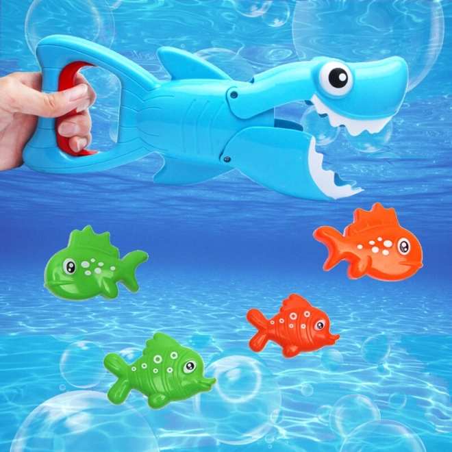 Set da bagno squalo cacciatore di pesciolini