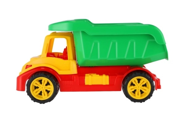 Grande Camion Ribaltabile Rosso-Verde per Bambini