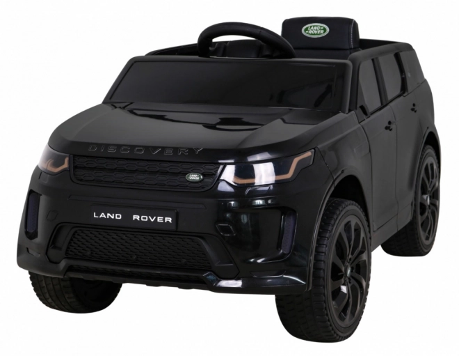 Land Rover Discovery Sport per bambini nero + telecomando + avvio lento + funzione altalena + MP3 LED