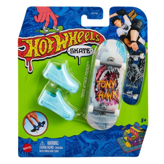 Fingerboard con scarpe di Hot Wheels