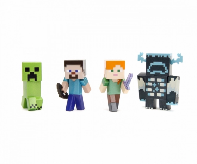 Set di figurine da collezione Minecraft 6 cm