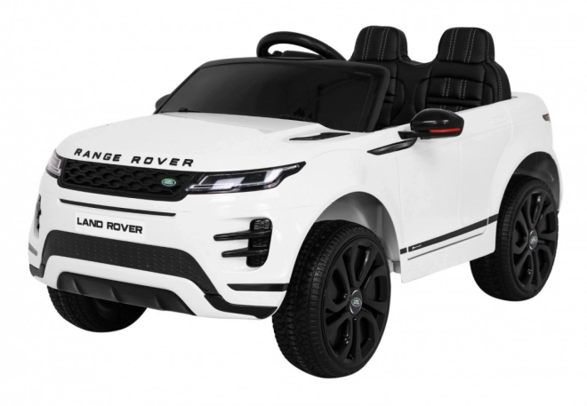 Macchina elettrica Range Rover Evoque bianca