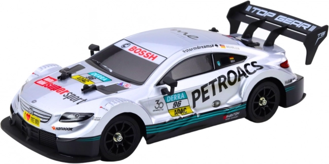 Auto RC da corsa per drift in scala 1:16 argento