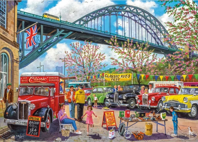 Puzzle da 500 pezzi Newcastle XL di Gibsons