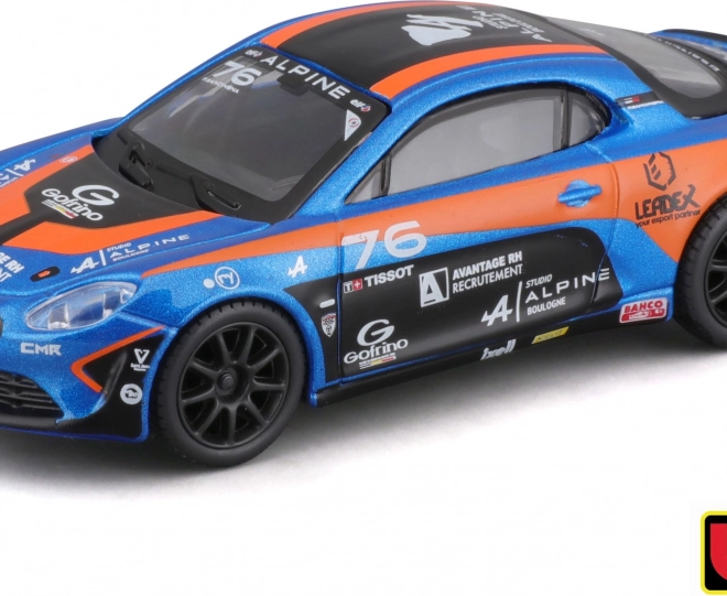 Modellino da corsa Alpine A110 Cup in scala 1:43