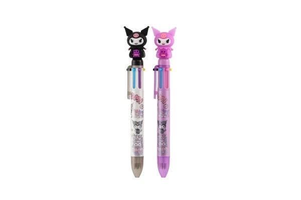 Penna multicolore con Kuromi