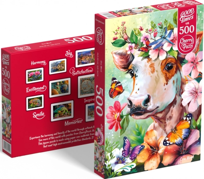 Puzzle Signore, Mucca! 500 Pezzi