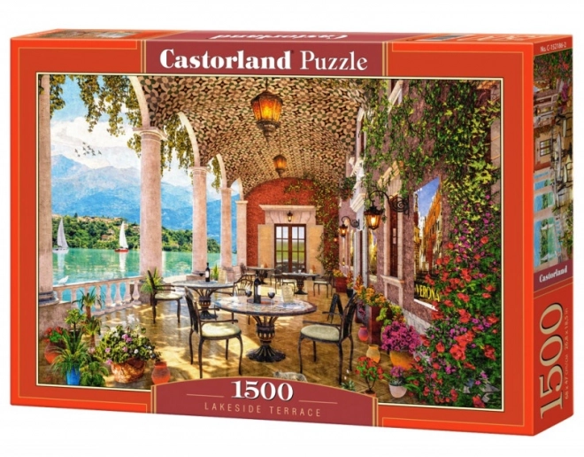 Puzzle Terrazza sul Lago 1500 Pezzi