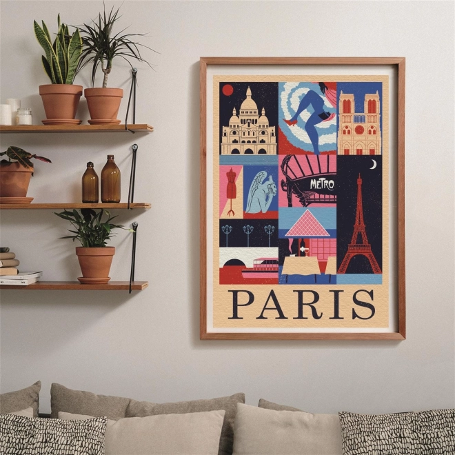 Puzzle Clementoni Stile nella Città: Parigi 1000 Pezzi