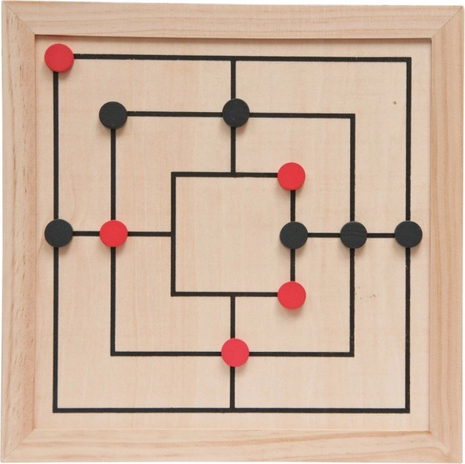 Set di giochi in scatola di legno