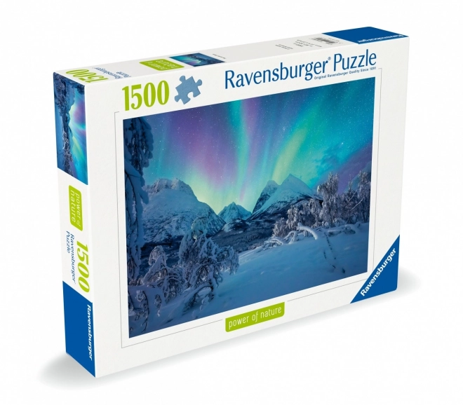 Puzzle Ravensburger aurora boreale danzante 1500 pezzi