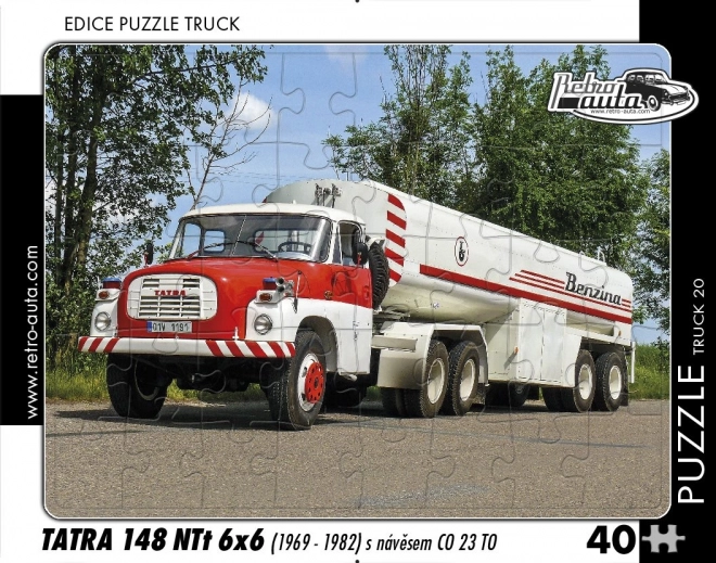 Puzzle Camion Tatra Retro