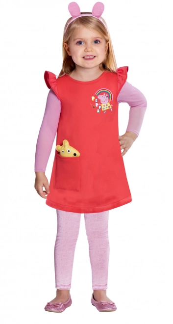 Costume Peppa Pig per bambine 2-3 anni