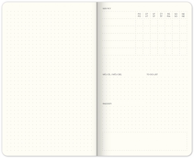 Diario My Bullet Planner 13x21 cm CZ/SK